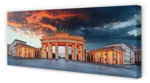 Obraz canvas na ścianę Symbol Berlina: Brama Brandenburska