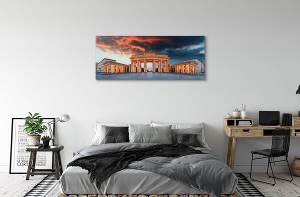 Obraz canvas na ścianę Symbol Berlina: Brama Brandenburska