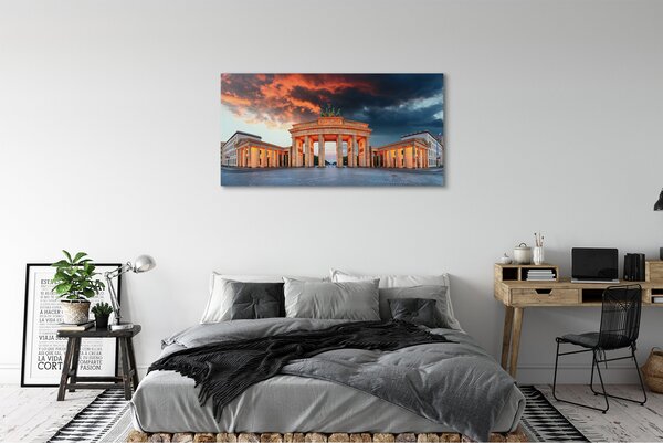 Obraz canvas na ścianę Symbol Berlina: Brama Brandenburska