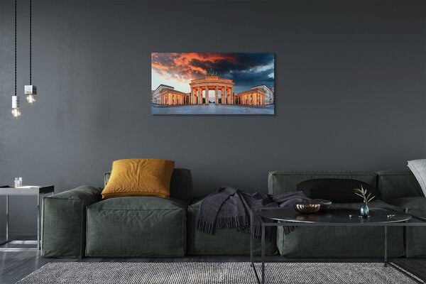 Obraz canvas na ścianę Symbol Berlina: Brama Brandenburska