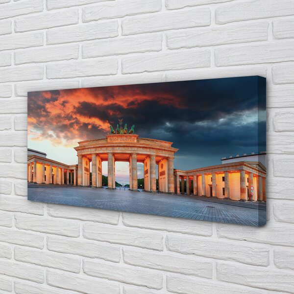 Obraz canvas na ścianę Symbol Berlina: Brama Brandenburska