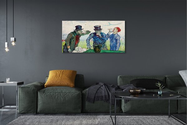 Zdjęcie na płótnie Pijący - Vincent van Gogh