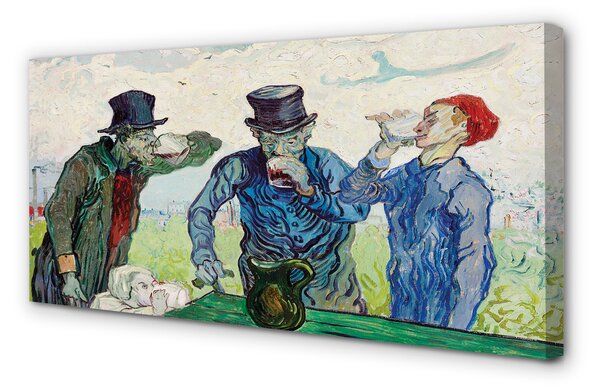 Zdjęcie na płótnie Pijący - Vincent van Gogh