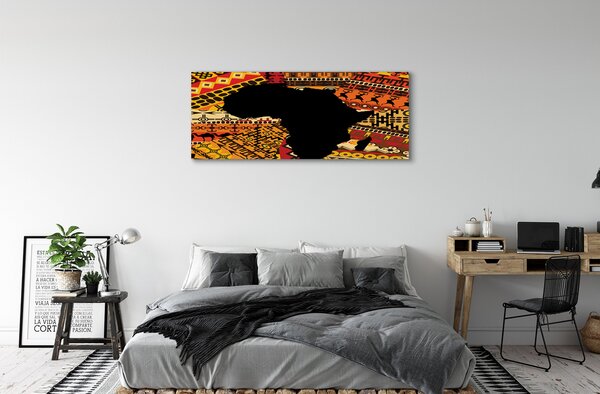 Obraz canvas na ścianę Mapa z Wzorami