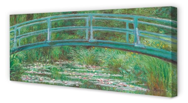 Fotoobraz na płótnie Japońska kładka - Paul Cézanne