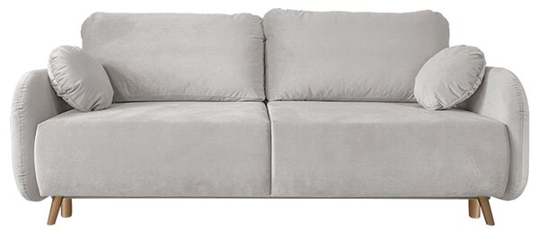 Sofa SOFT BEŻOWA 3-osobowa z funkcja spania