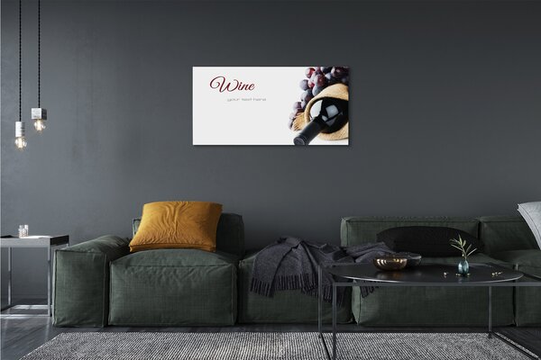 Obraz canvas na ścianę Owocowa Esencja Wina