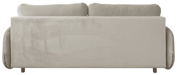 Sofa SOFT BEŻOWA 3-osobowa z funkcja spania