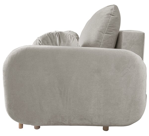 Sofa SOFT BEŻOWA 3-osobowa z funkcja spania