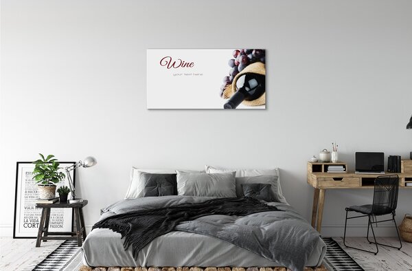 Obraz canvas na ścianę Owocowa Esencja Wina