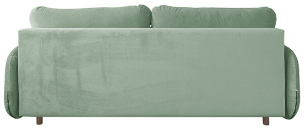Sofa SOFT MIĘTOWA 3-osobowa z funkcja spania