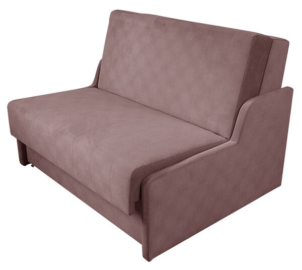 Sofa 2-osobowa MATI STANDARD Różowa z funkcją spania