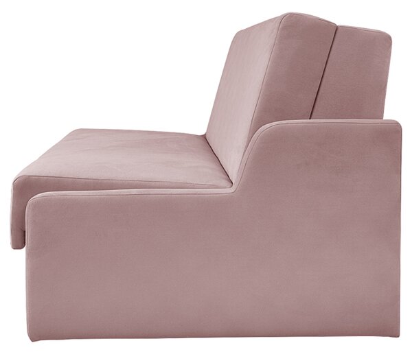 Sofa MATI 2-osobowa STANDARD Pudrowa z funkcją spania