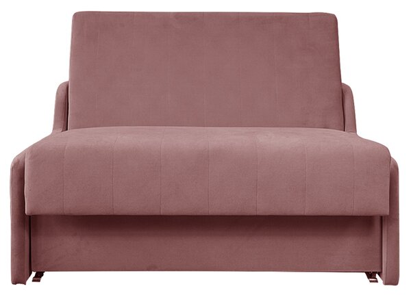 Sofa 2-osobowa MATI STANDARD Różowa z funkcją spania