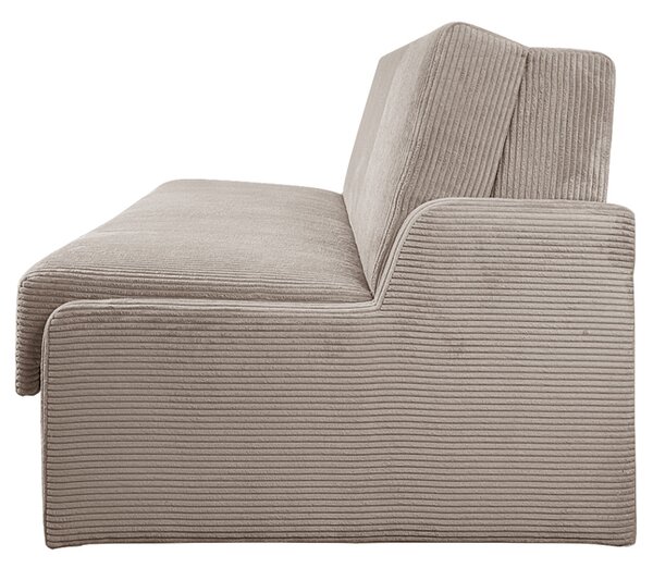 Sofa MATI 3-osobowa STANDARD BEŻOWA z funkcją spania autom rozkładanie
