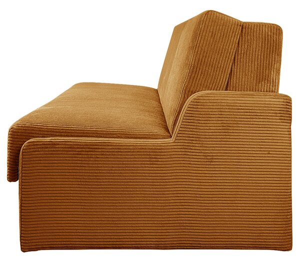 Sofa MATI 3-osobowa STANDARD ZŁOTA z funkcją spania autom rozkładanie
