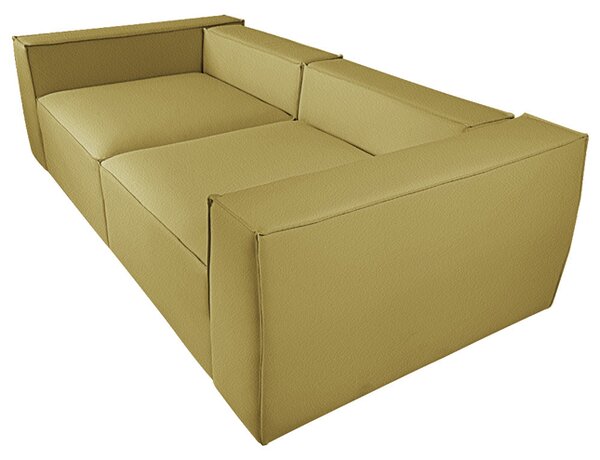 Sofa CLOUD XL MODUŁOWA EKOSKÓRA MUSZTARDOWA KANAPA KLUBOWA