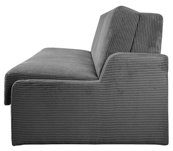 Sofa MATI 3-osobowa STANDARD SZARA z funkcją spania autom rozkładanie