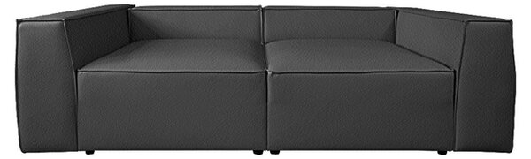Sofa CLOUD XL MODUŁOWA EKOSKÓRA SZARA KANAPA KLUBOWA