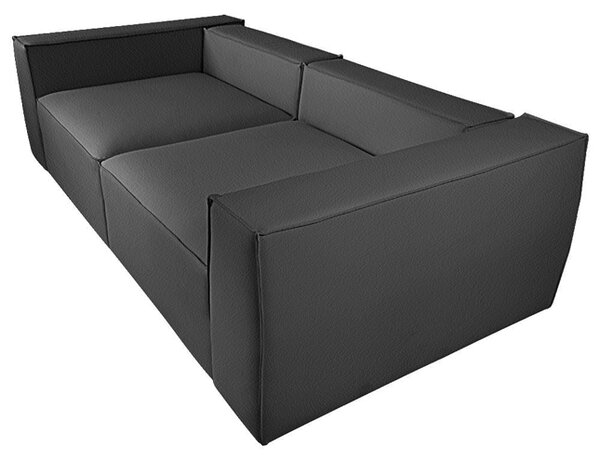 Sofa CLOUD XL MODUŁOWA EKOSKÓRA SZARA KANAPA KLUBOWA