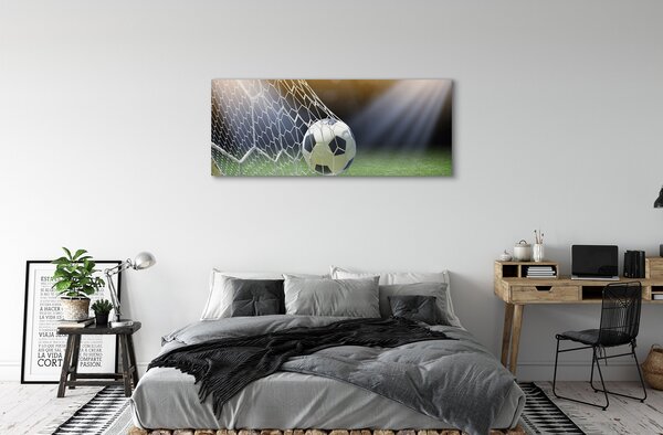 Zdjęcie na płótnie Piłka W Sercu Stadionu