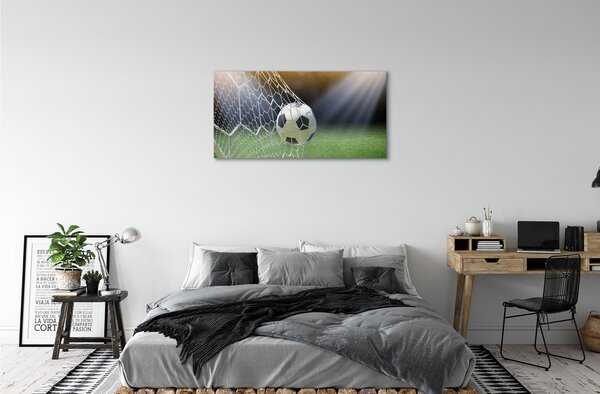 Zdjęcie na płótnie Piłka W Sercu Stadionu