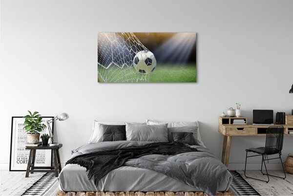 Zdjęcie na płótnie Piłka W Sercu Stadionu
