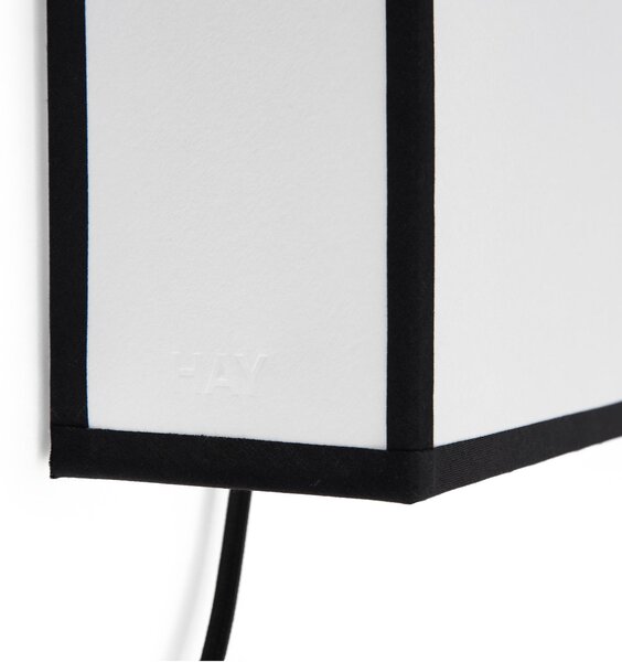 Lampa Ścienna HAY, Ava, biały, przedpokój, tworzywo sztuczne, design