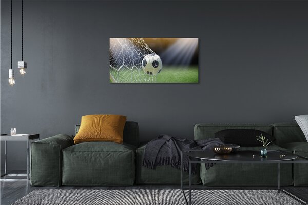Zdjęcie na płótnie Piłka W Sercu Stadionu
