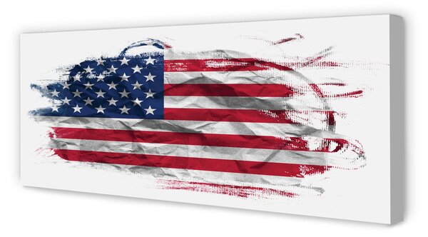 Obraz canvas na ścianę Flaga USA