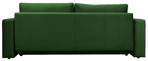 Sofa 3-os NESSI zielona SLIM