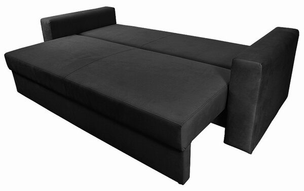 Sofa 3-os NESSI ciemnoszara SLIM