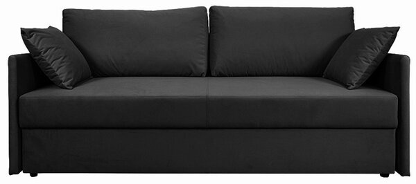 Sofa 3-os NESSI ciemnoszara SLIM