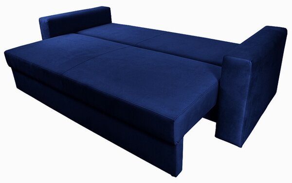 Sofa 3-os NESSI granatowa SLIM