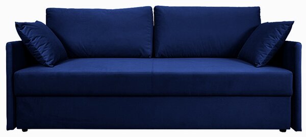 Sofa 3-os NESSI granatowa SLIM