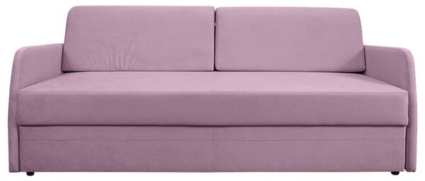Sofa 3-os GENF różowa SLIM