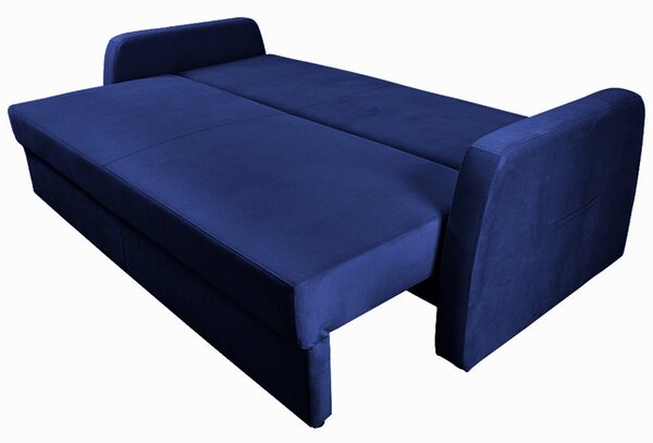 Sofa 3-os GENF granatowa SLIM