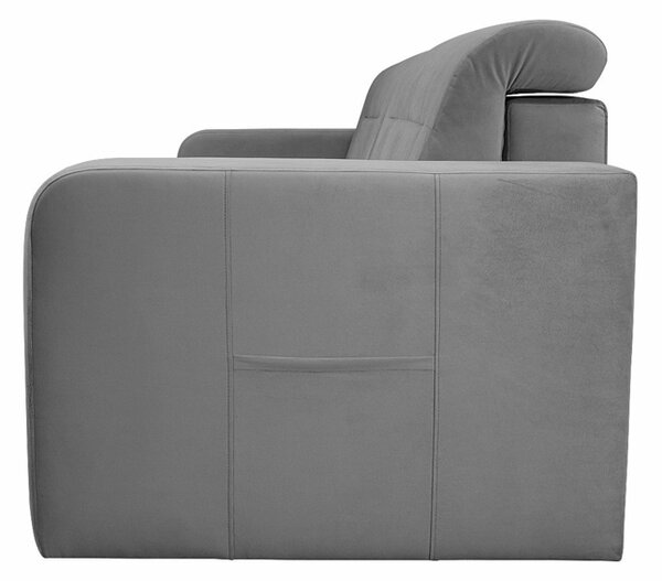 Sofa 3-os TONGA szara SLIM