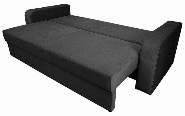 Sofa 3-os TONGA ciemnoszara SLIM