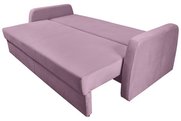 Sofa 3-os GENF różowa