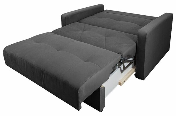 Sofa 2-osobowa KENDO Ciemnoszara
