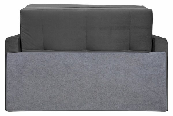 Sofa 2-osobowa KENDO Ciemnoszara