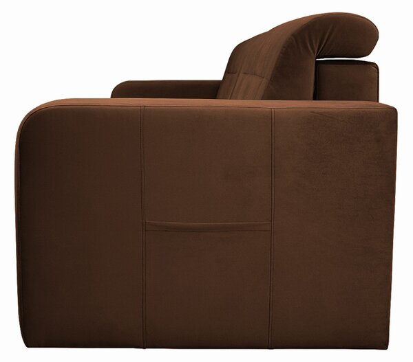Sofa 3-os TONGA brązowa BIG