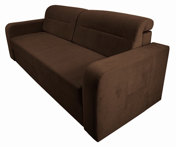 Sofa 3-os TONGA brązowa BIG