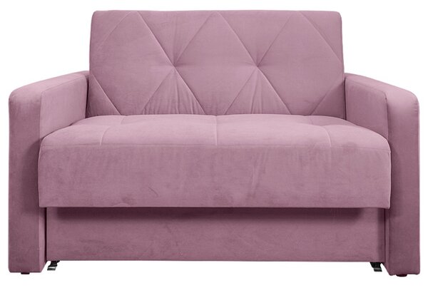 Sofa 2-osobowa KENDO Różowa