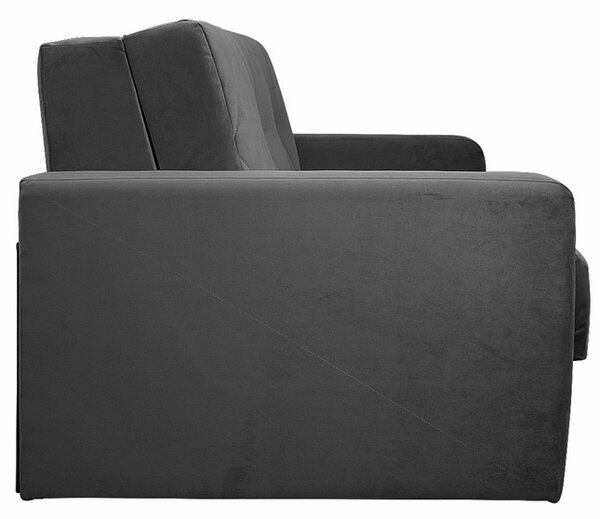 Sofa 2-osobowa KENDO Ciemnoszara