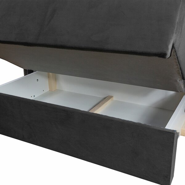 Sofa 2-osobowa KENDO Ciemnoszara