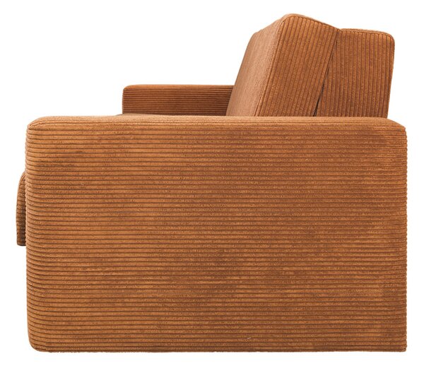 Sofa 4-os DOMO XXL PREMIUM pomarańczowy