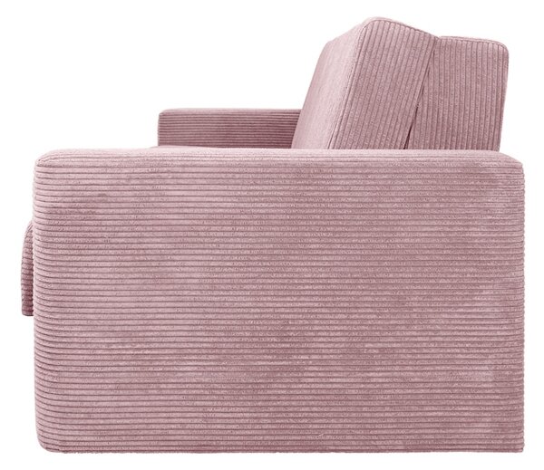 Sofa 4-os DOMO XXL PREMIUM różowy