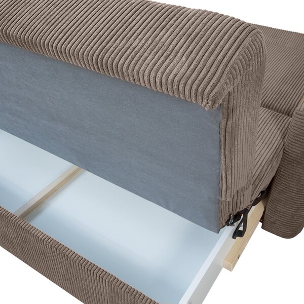 Sofa 4-os DOMO XXL PREMIUM odcień brązu